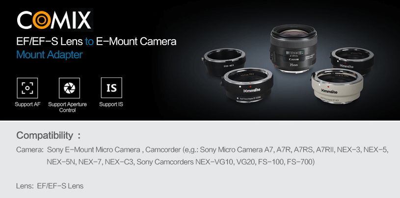 EF/EF-S Lens to E-Mount Camera Mount Adapter 6 20151119220102 54362