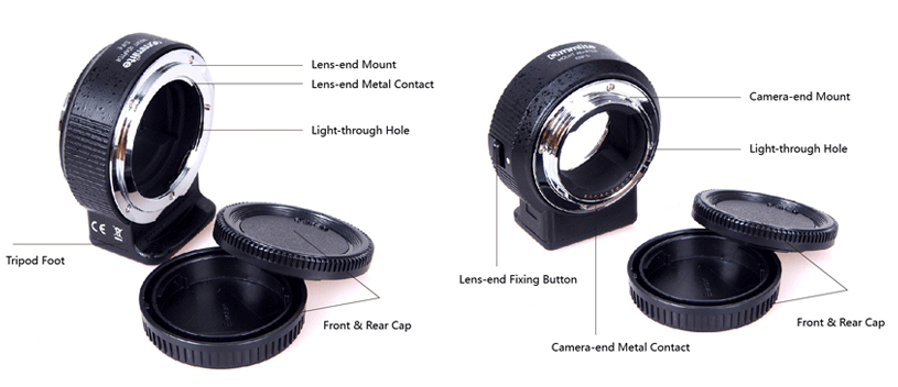 Nikon F Lens to Sony E-Mount Camera Mount Adapter 14 20151122205812 32840