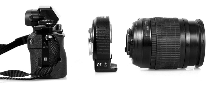 Nikon F Lens to Sony E-Mount Camera Mount Adapter 15 20151122205930 35128