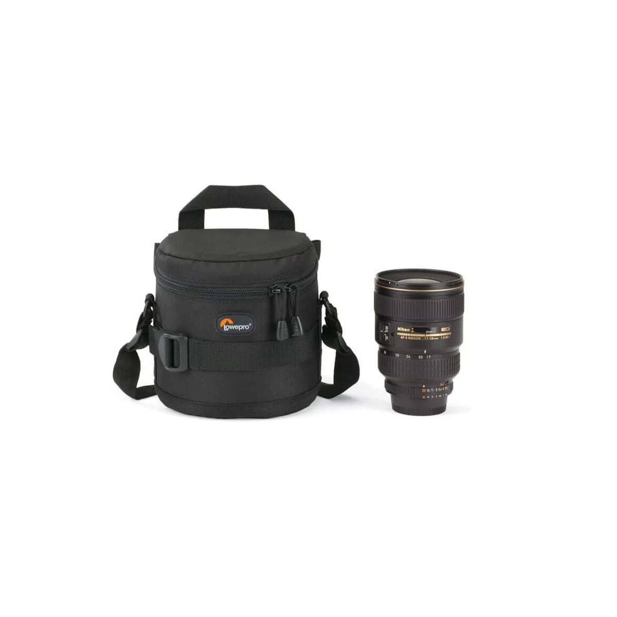 LENS CASE 11 X 11 CM (BLACK)