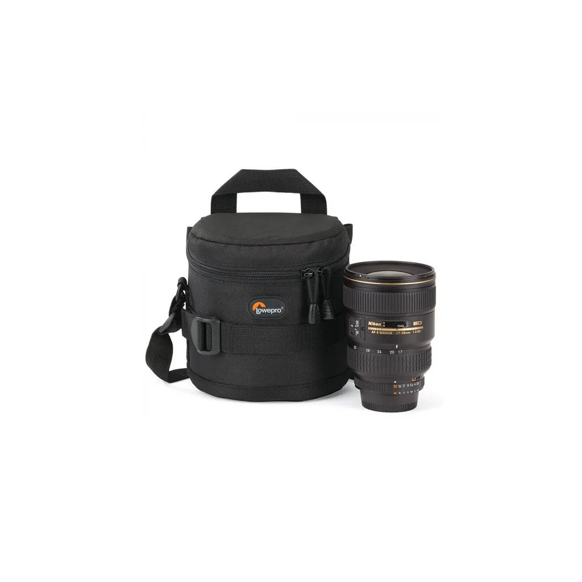 LENS CASE 11 X 11 CM (BLACK)
