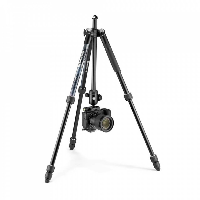 Element MII Aluminium Black 13 photo tripod manfrotto element mii alu black mkelmii4bk bh with camera upsidedown
