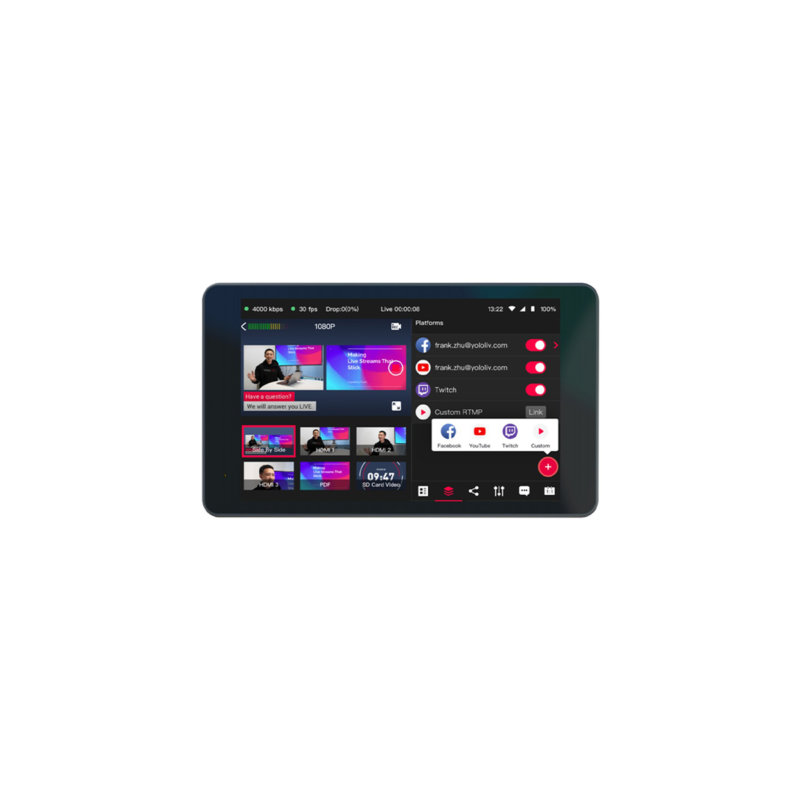 กล่องไลฟ์สด YoloBox Pro By YOLOLIV