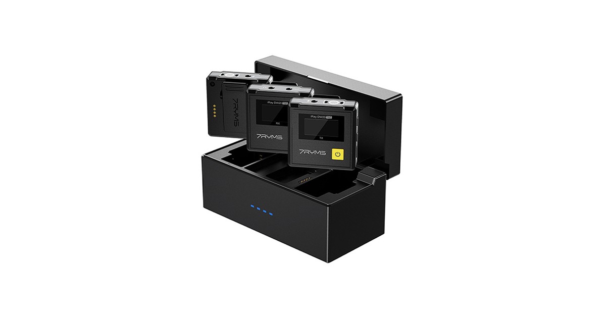 Dw20 ไมค์ติดปกเสื้อ 7Ryms iRay DW20 PRO - Advanced Photo Systems Limited