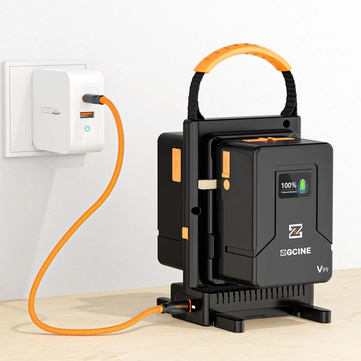 ZGCINE VM-C2 Dual Charger Kit for V-Mount Battery Charger - Image 5