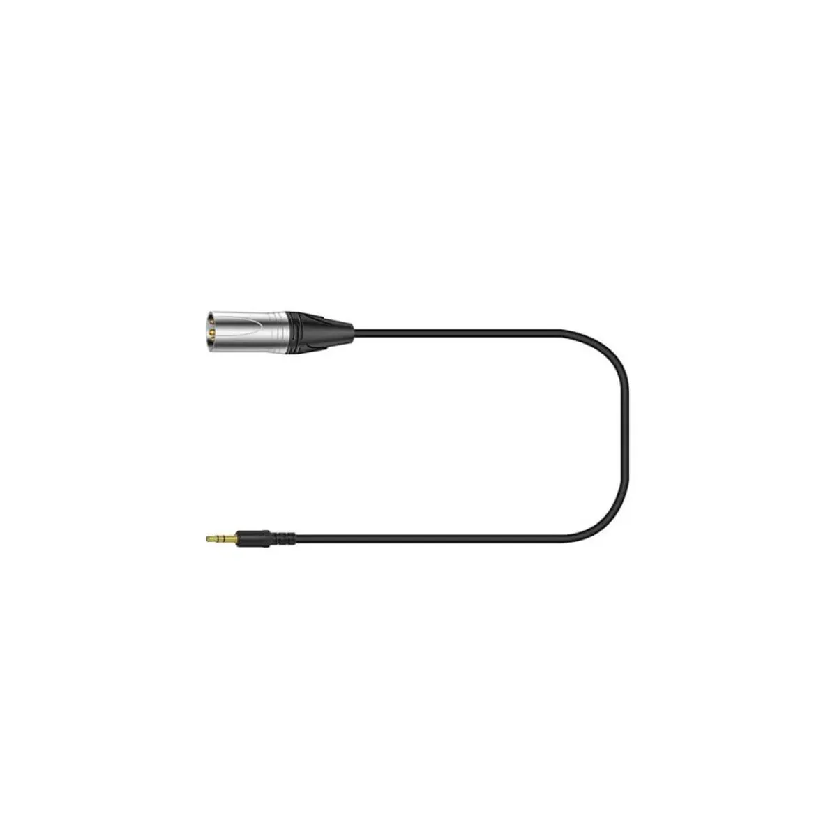 สายสัญญาณ xlr COMICA CVM-D/DL-XLR 3.5mm TRS to XLR Audio Output Cable สายเคเบิ้ลเสียงสำหรับ LavMic ยาว 4.5cm.