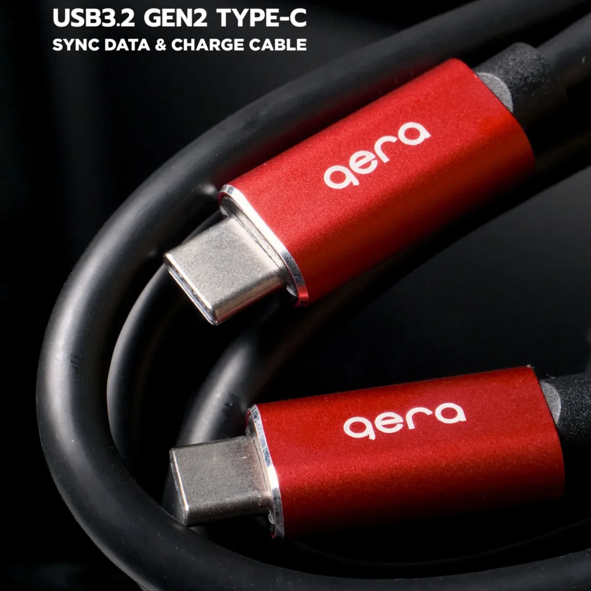 สายดาต้า Gera USB 3.2 Gen.2 Type-C Sync Data & Charge Cable