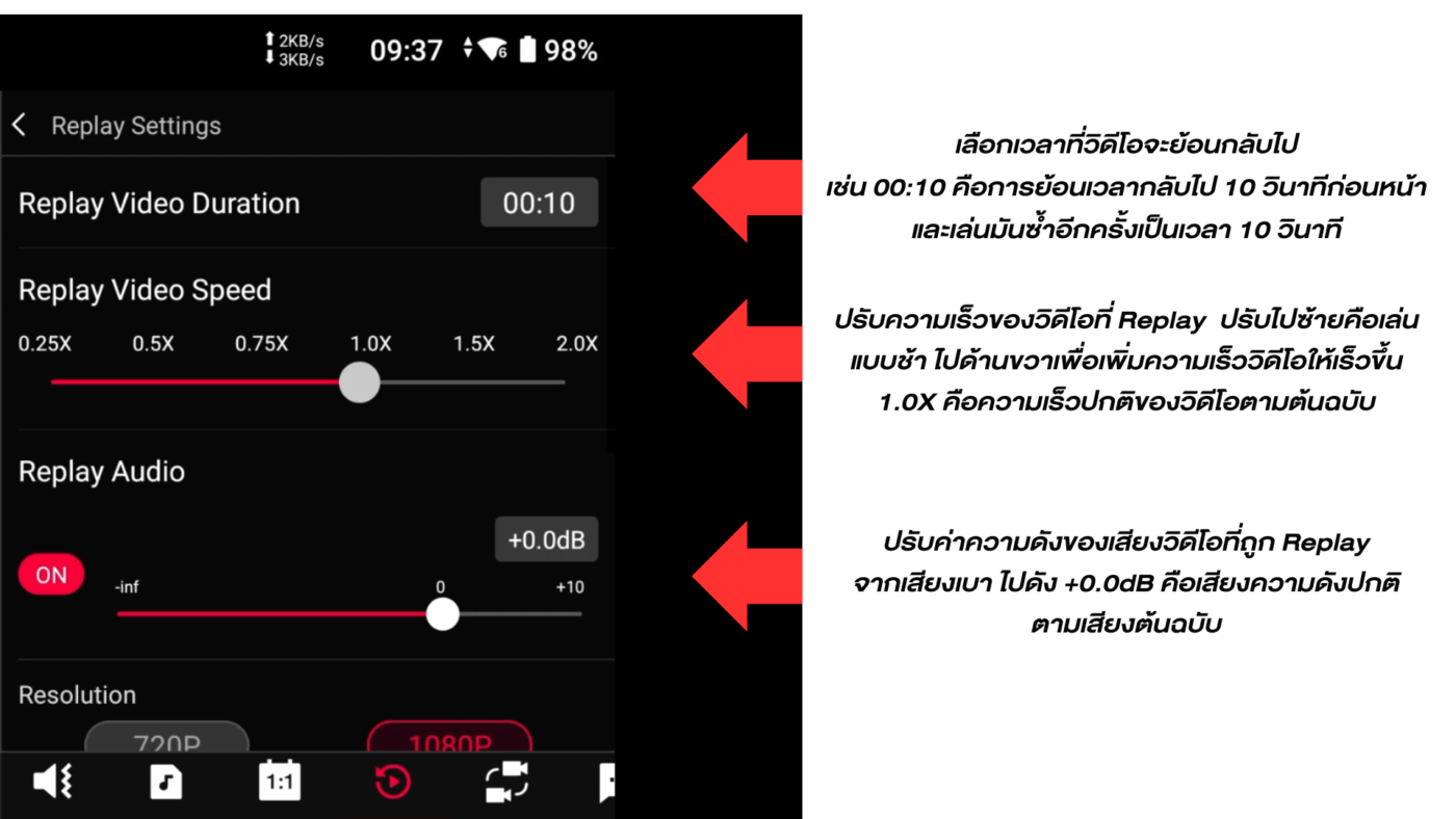 สอนใช้ฟังค์ชั่น Replay บน YoloBox 6
