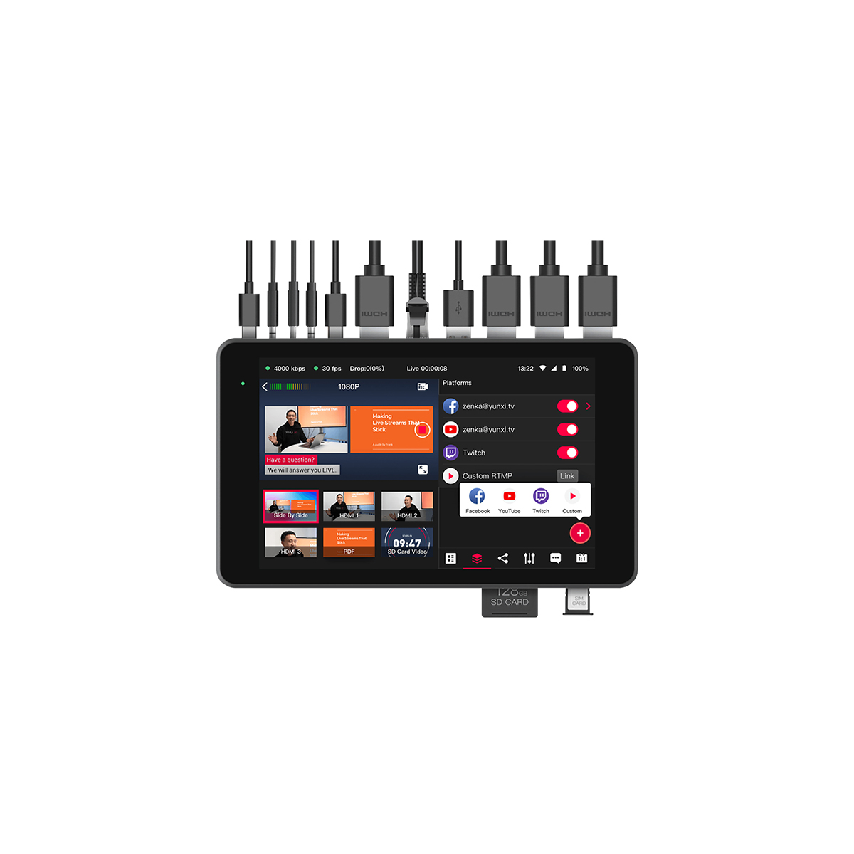 LIVE STREAMING