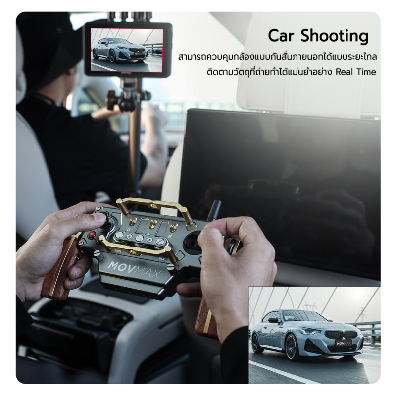 Incontrol Device Kit จอยสติ๊กควบคุมกิมบอลไร้สาย Movmax Incontrol ชุด Kit For DJI - Advanced ...