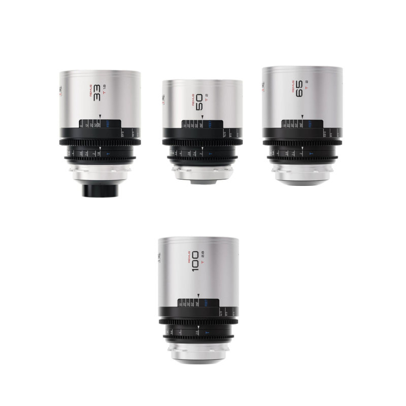 ชุดเลนส์อนามอร์ฟิก BLAZAR LENS Remus 1.5x Full Frame Anamorphic 4 Lens Set 33/50/65/100mm (PL)