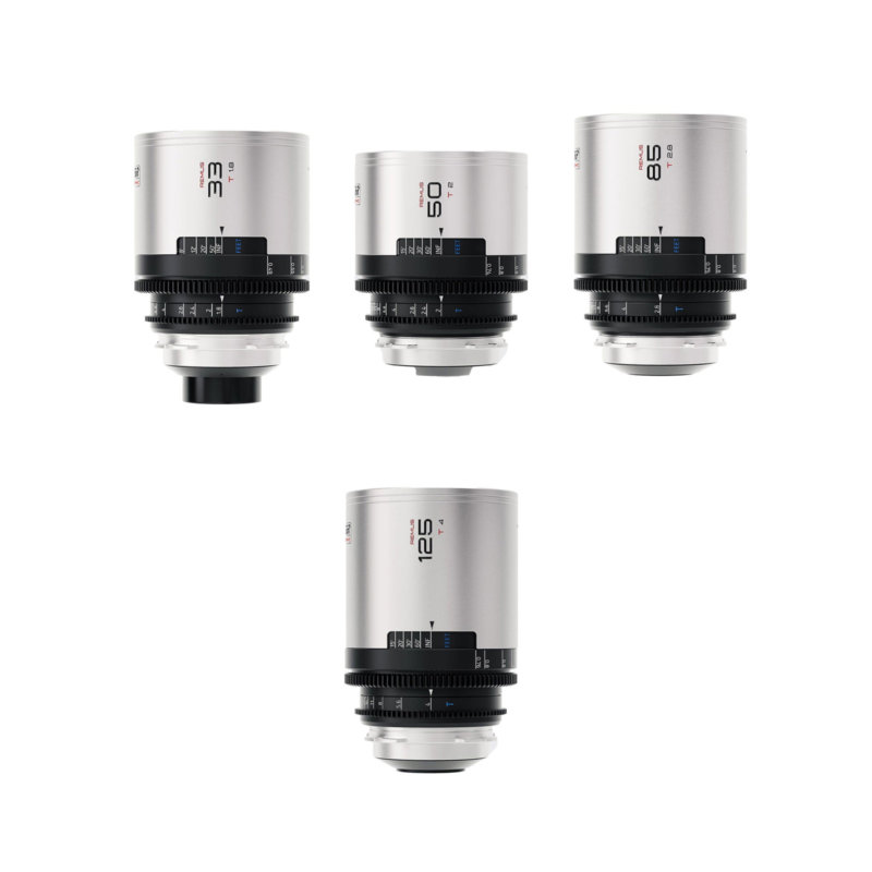 ชุดเลนส์อนามอร์ฟิก BLAZAR LENS Remus 1.5x Full Frame Anamorphic 4 Lens Set 33/50/85/125mm (PL)