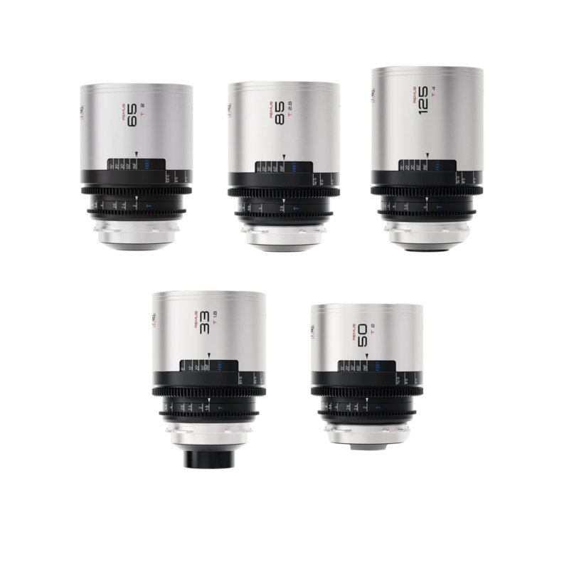 ชุดเลนส์อนามอร์ฟิก BLAZAR LENS Remus 1.5x Full Frame Anamorphic 5 Lens Set 33/50/65/85/125mm (PL)