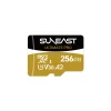 เมมโมรี่การ์ด SUNEAST ULTIMATE PRO microSDHC/XC UHS-I V30 Card Gold Series (256GB)