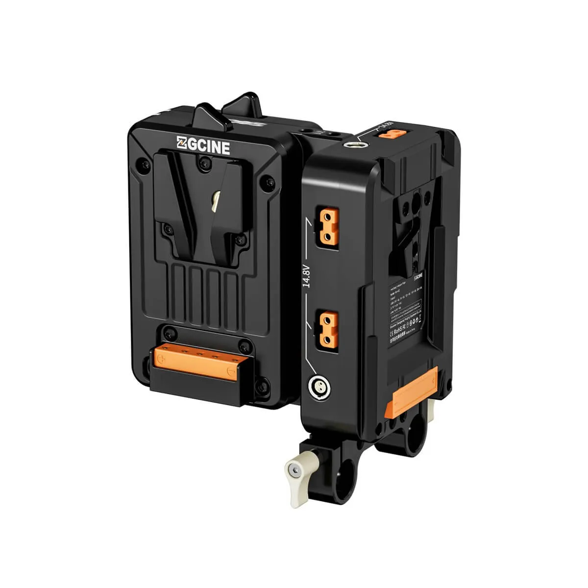 Micro V Mount Battery Plate VM-HS2 เพลทแบตเตอรี่ แบบ V Mount - Image 2