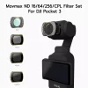 ฟิลเตอร์เลนส์ Movmax ND 16/64/256/CPL Filter Set สำหรับ DJI Pocket 3