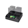เครื่องชาร์จแบตเตอรี่ Accsoon TOPRIG 4-Bay LP-E6 Fast Charger