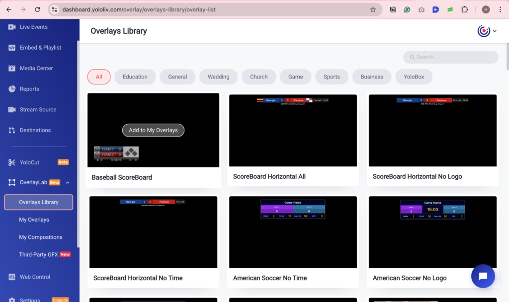 YoloLiv Overlay Lab