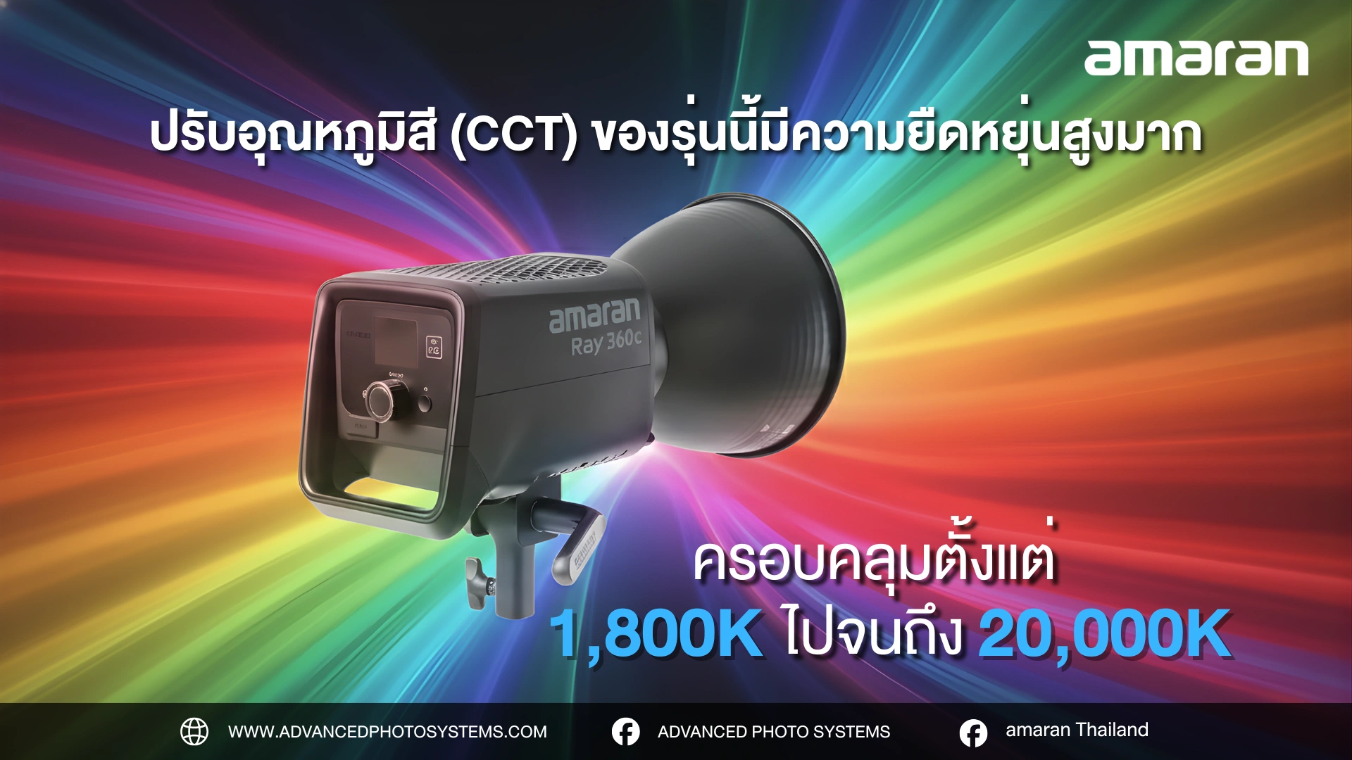 amaran Ray 360c