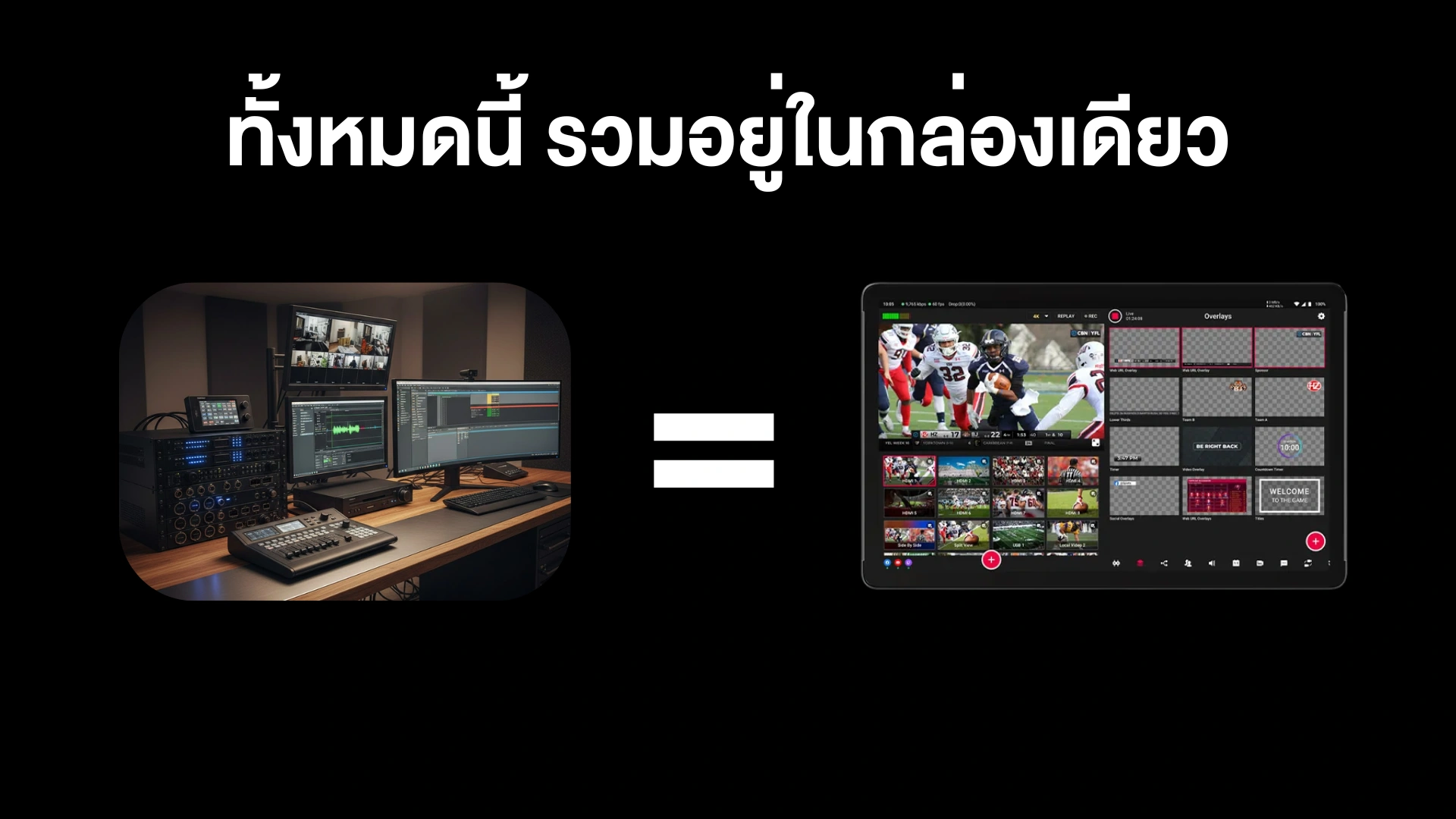 ไลฟ์สดแข่งขันกีฬา