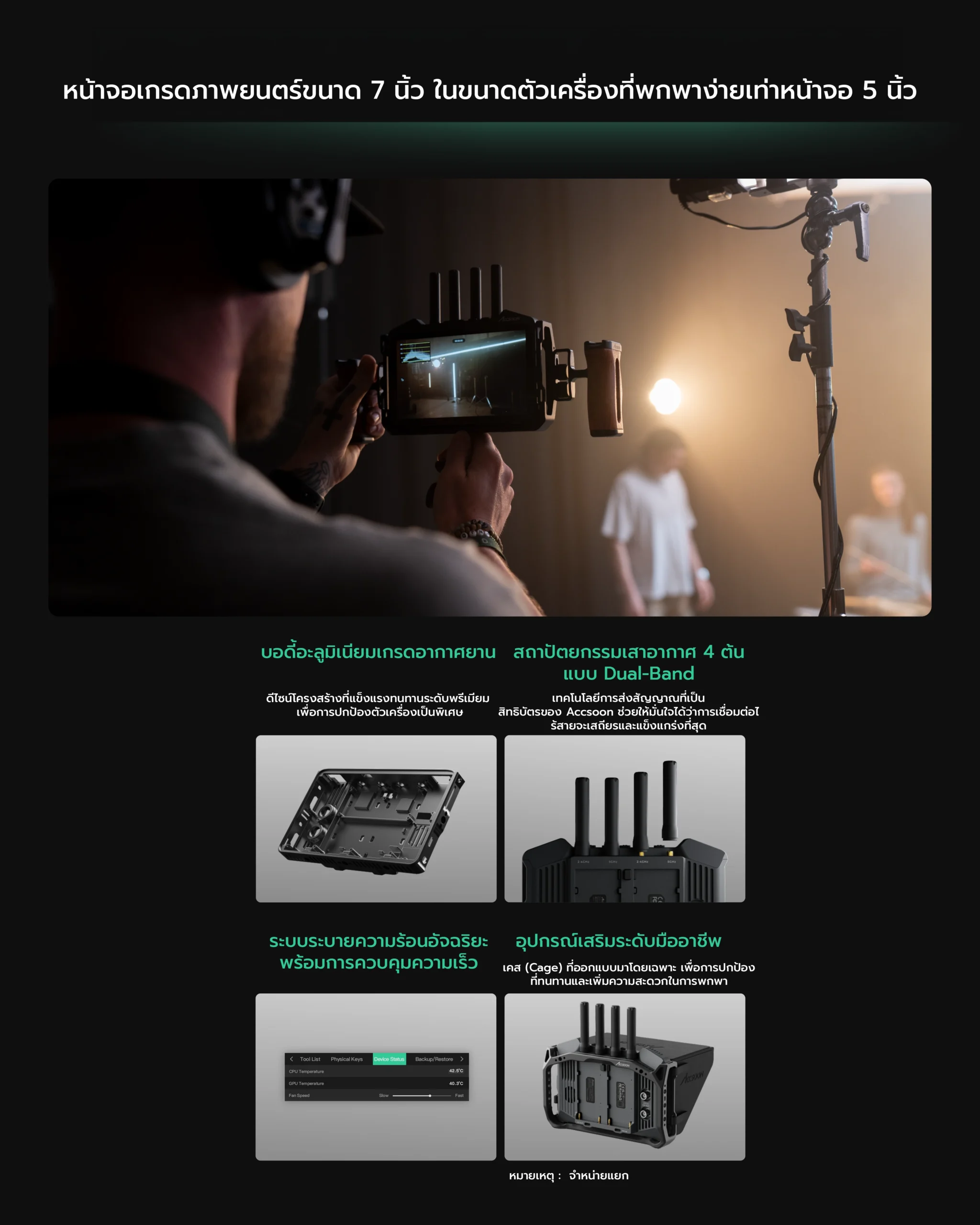 Accsoon CineView M7H Pro