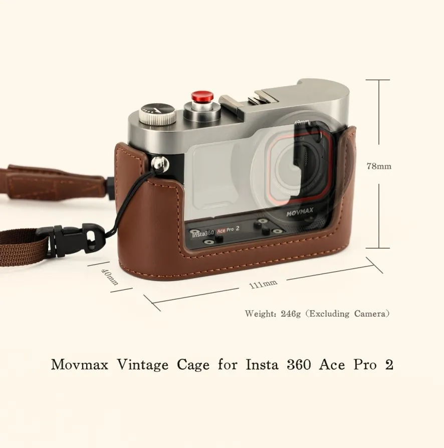 Movmax Vintage Cage Insta360 Ace Pro2
