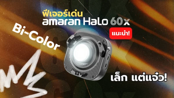 ไฟสตู amaran Halo 60x
