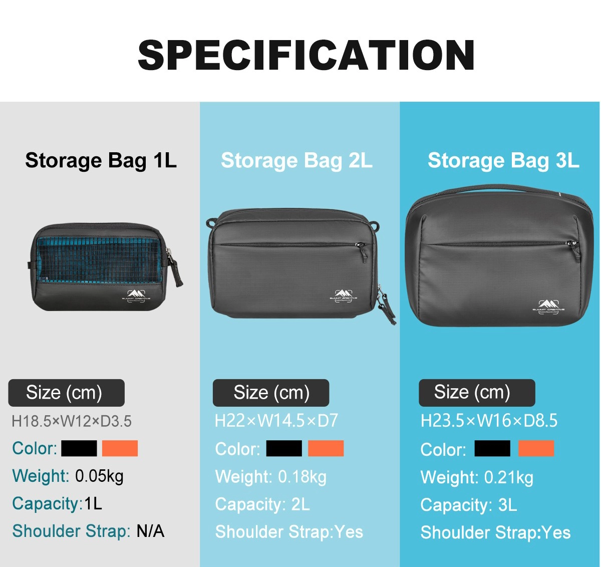 Summit Creative Accssories Storage Bag 1L