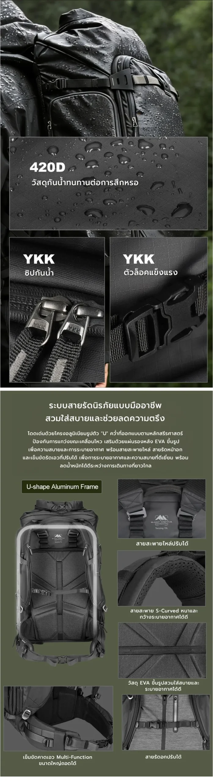 Summit Creative Tenzing 70L