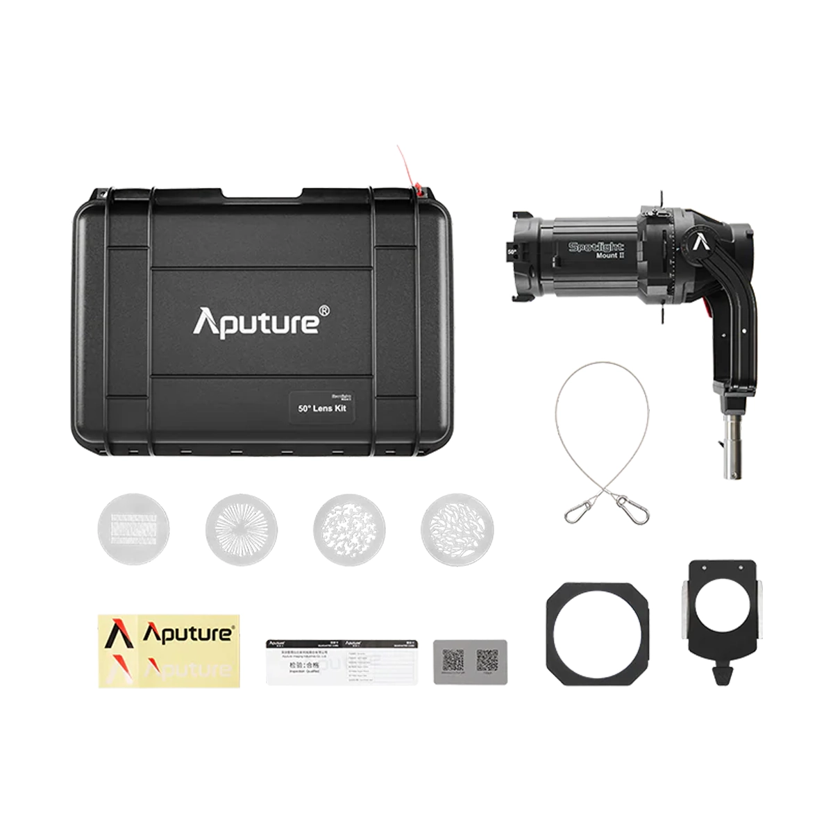 Aputure Spotlight Mount II 50° Lens Kit