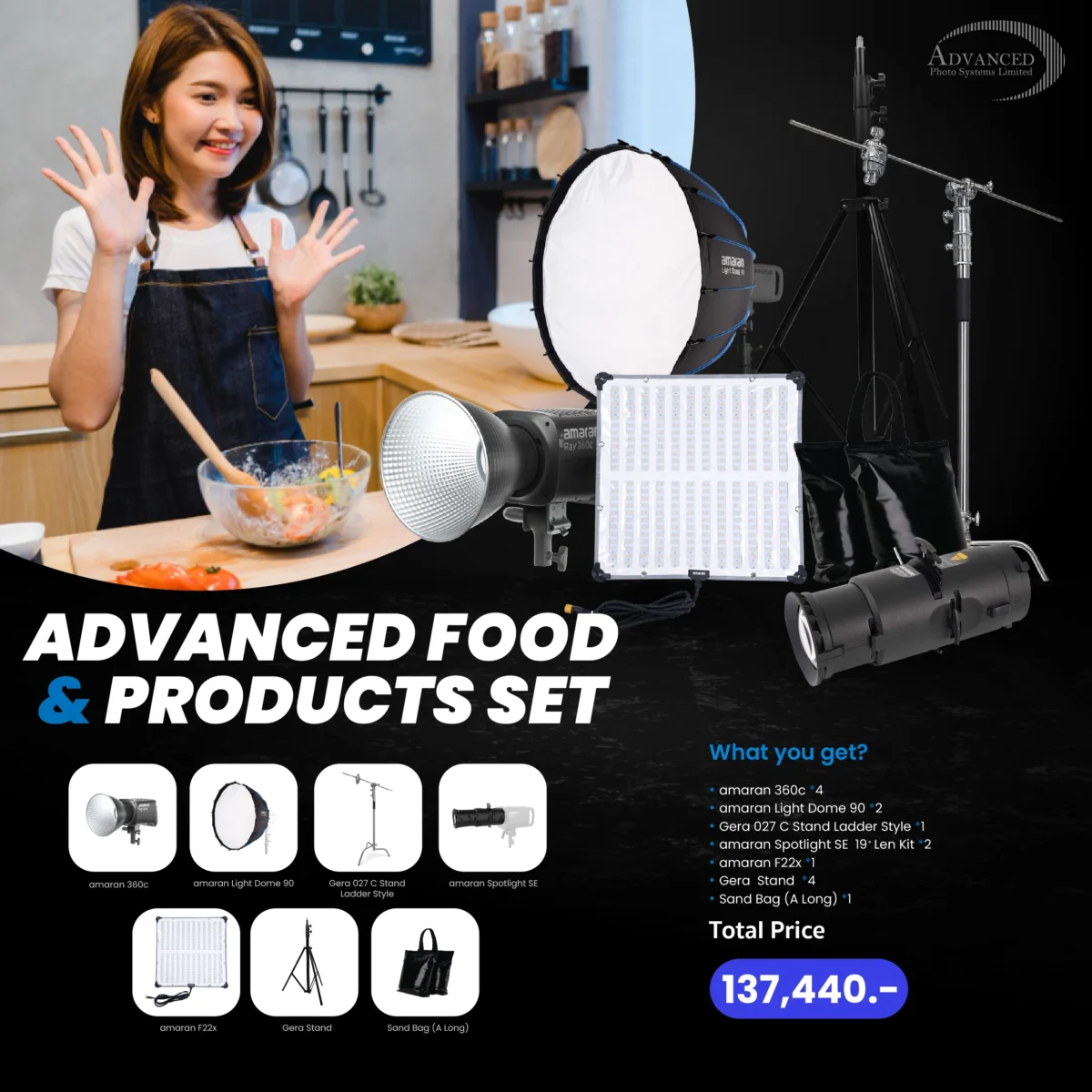 ADVANCED FOOD & PRODUCTS SET
