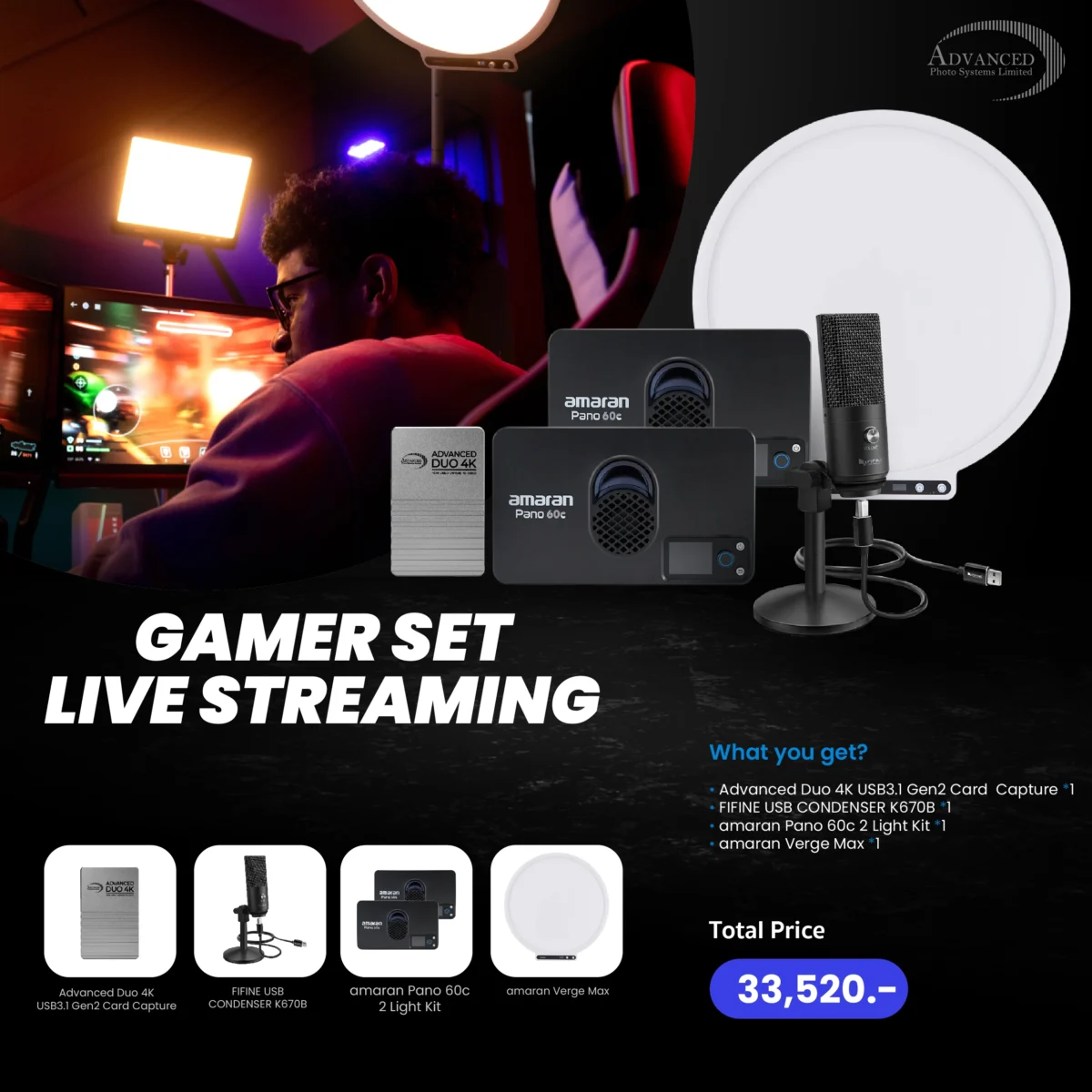 GAMER SET LIVE STREAMING