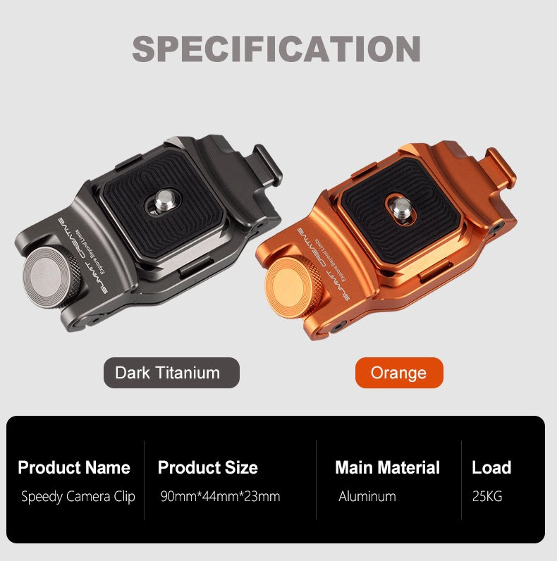 Summit Creative Speedy Series Camera Clip