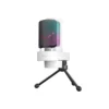 ไมค์คอนเดนเซอร์ FIFINE Ampligame A8V RGB Gaming USB Condenser Microphone (White)