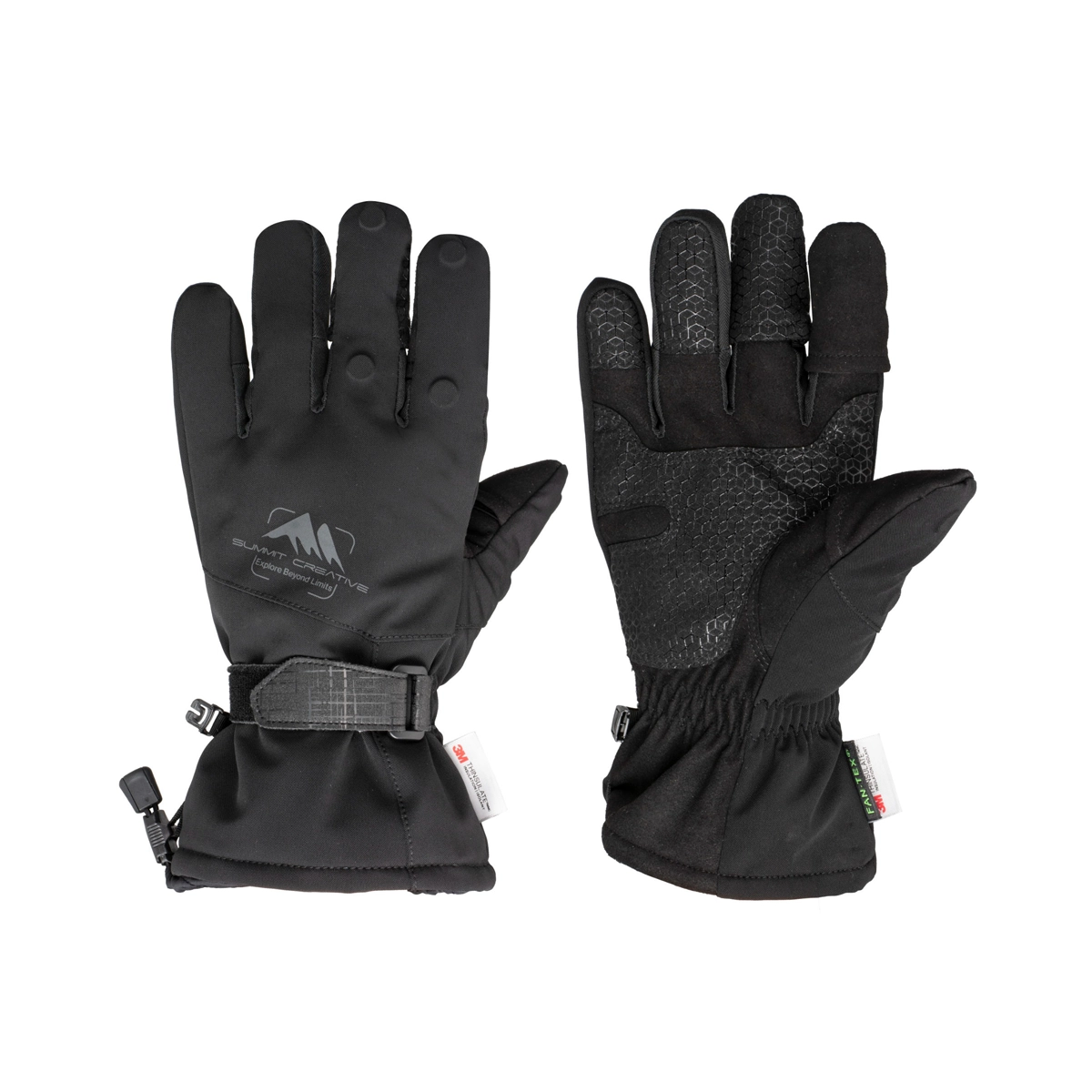 Summit Creative Professional Photography Gloves Luminous series L (Black)