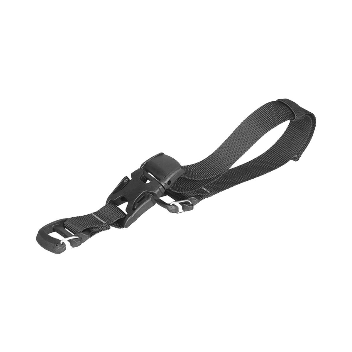 Summit Creative สายรัดหัวล็อกสำหรับติดท้ายกระเป๋า Bottom Accessories Buckle Strap สำหรับกระเป๋ารุ่น Tenzing Series – แพ็ก 2 ชิ้น (Black)