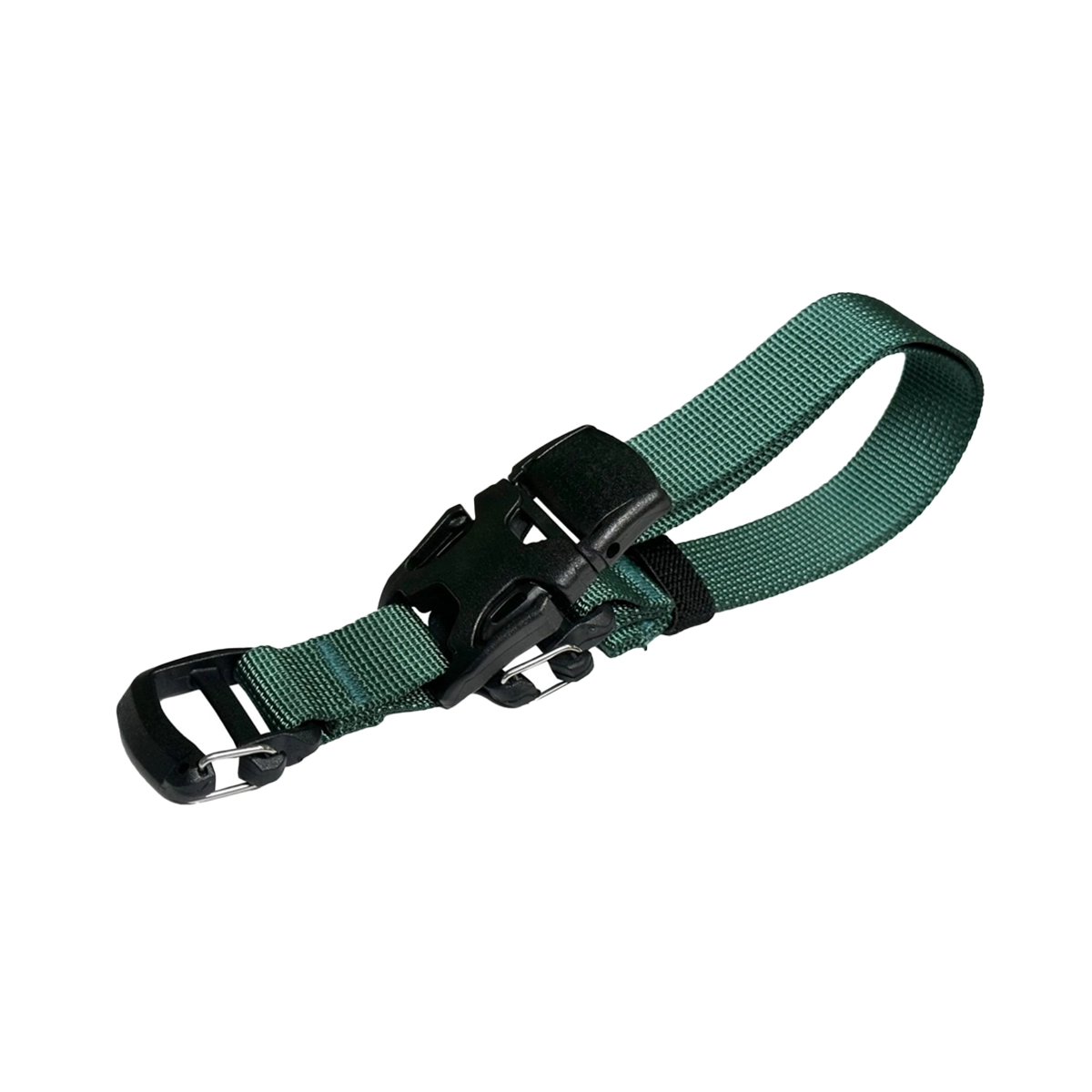 Summit Creative สายรัดหัวล็อกสำหรับติดท้ายกระเป๋า Bottom Accessories Buckle Strap สำหรับกระเป๋ารุ่น Tenzing Series – แพ็ก 2 ชิ้น (Green)