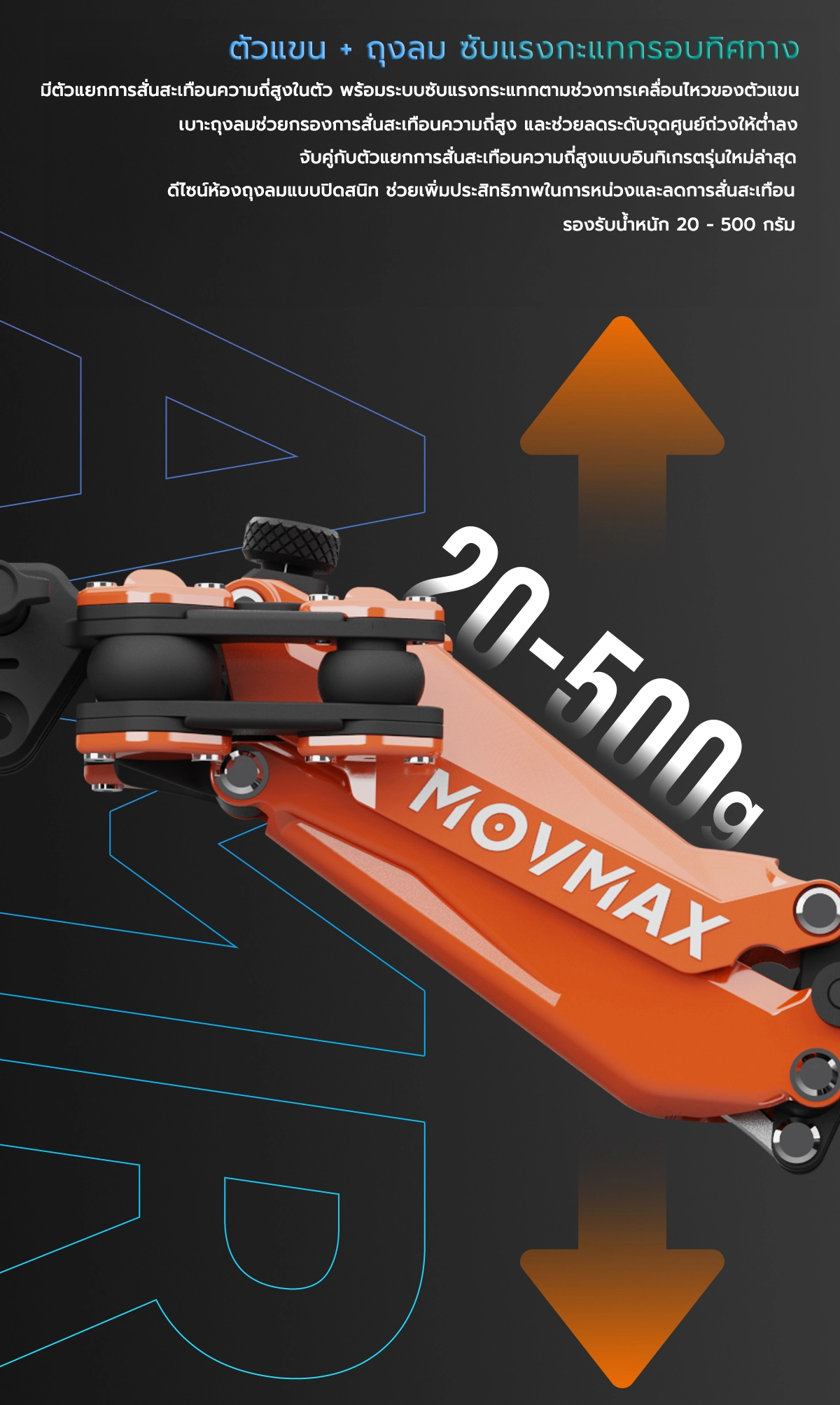 Movmax Blade Arm nano