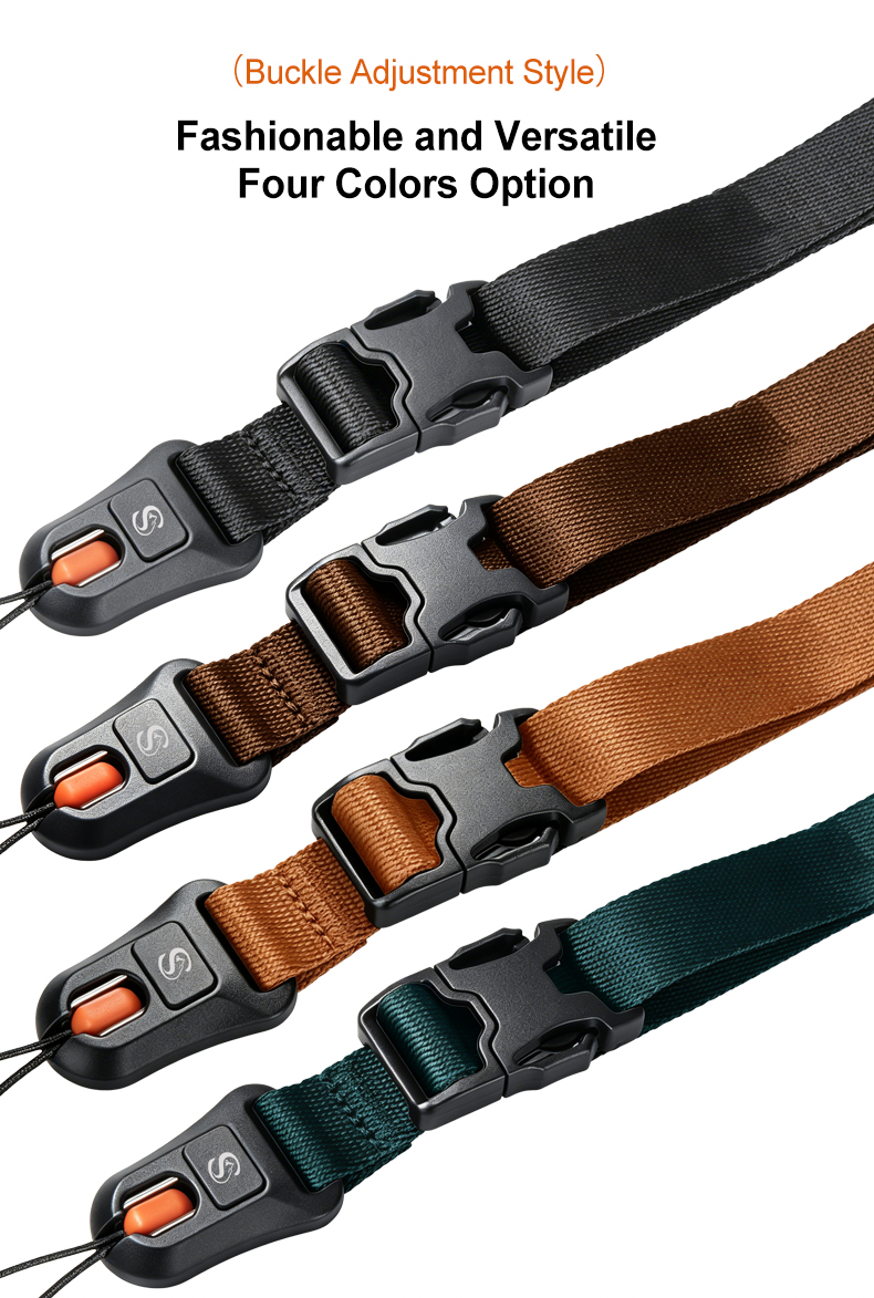 Summit Creative Camera Strap Buckle Adjustment Style