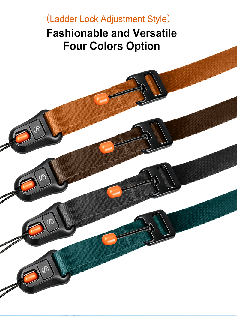 Summit Creative Camera Strap Ladder Lock Adjustment Style