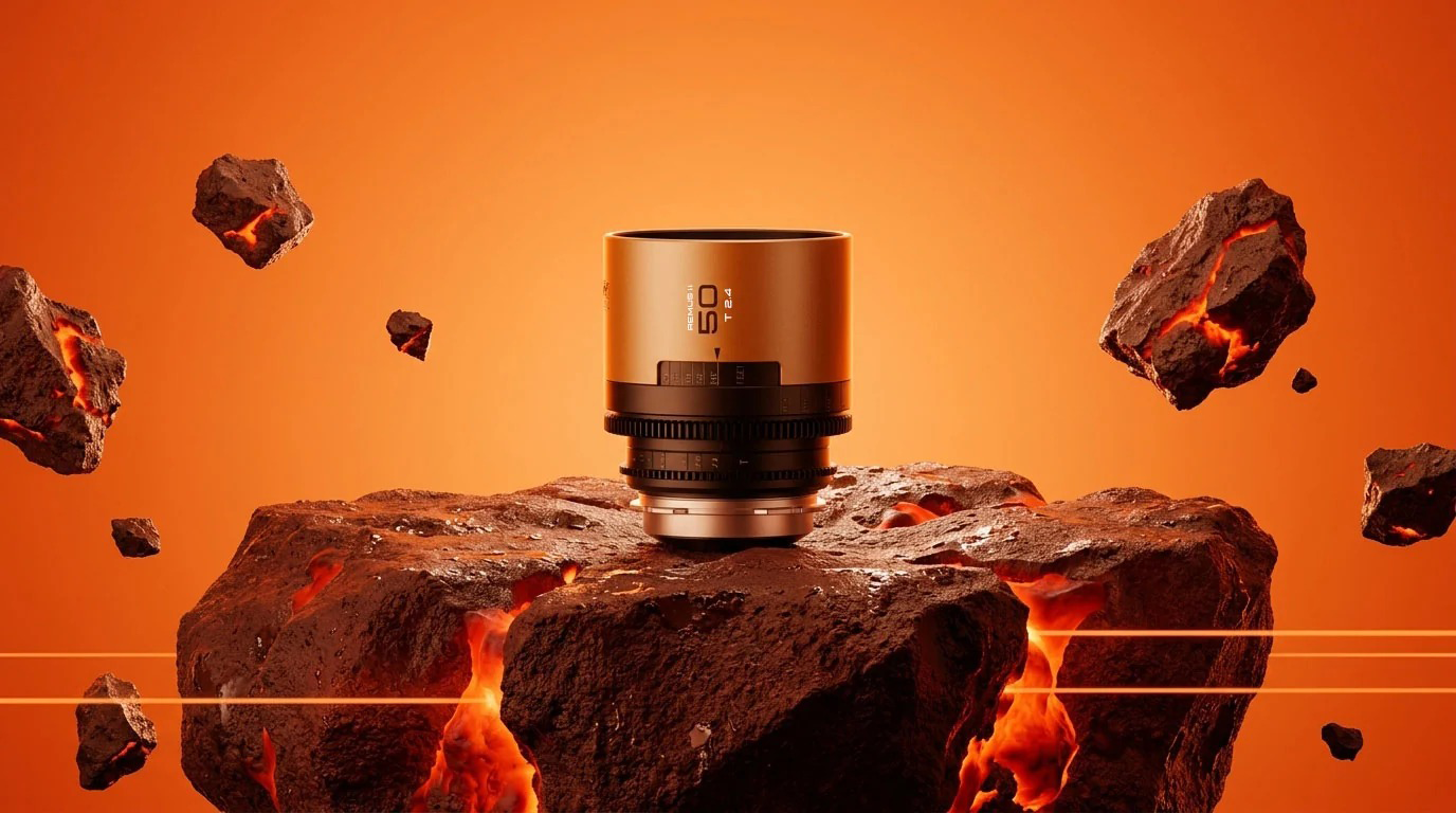 Remus II 50mm T2.4 1.5X Full Frame Anamorphic Lens