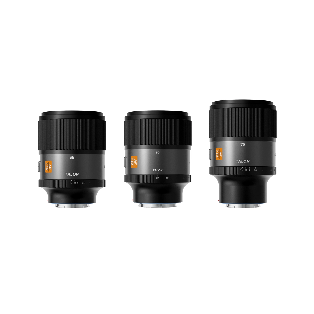 เลนส์กล้อง Talon 1.5X Full Frame AF Anamorphic Set 35 / 50 / 75 mm.